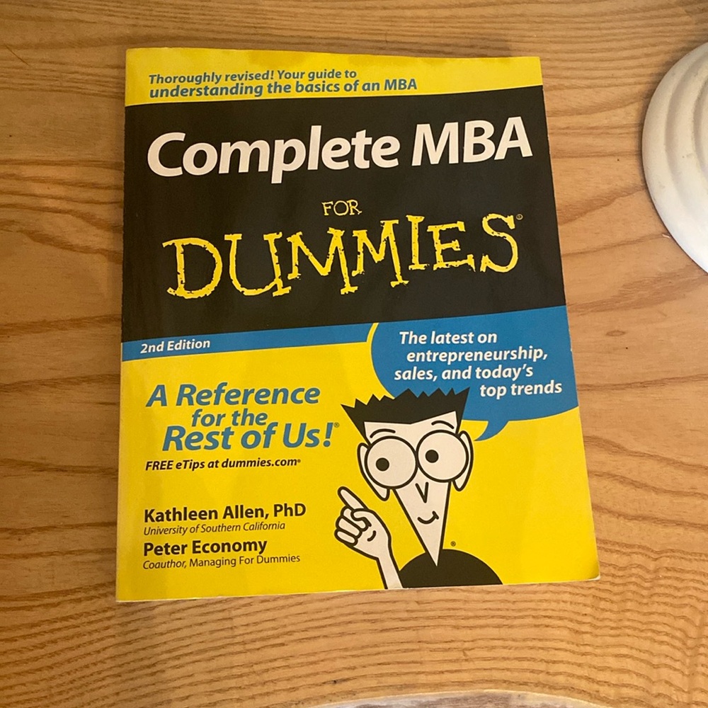Book: Complete MBA for Dummies